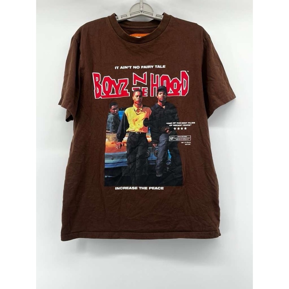 Boyz n the Hood 2021 T-Shirt L Brown Shoe Palace Exclusive Graphic Tee